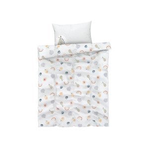 LIVARNO home Detská posteľná bielizeň, 90 x 130 cm, 40 x 60 cm (ovocie)