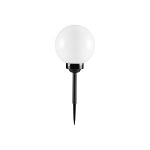 LIVARNO home Solárne LED guľové svietidlo, Ø 20 cm (biela)