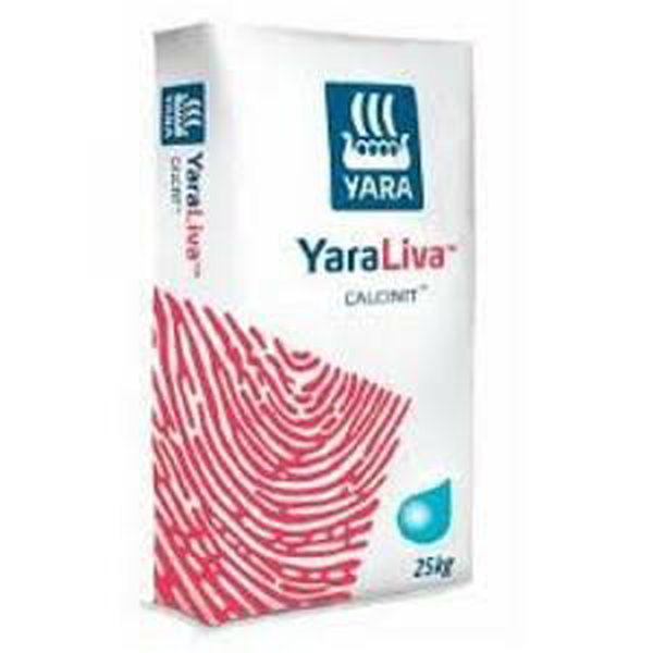 AGRO Yara Liva Calcinit 15,5% N 25 kg Liadok vápenatý