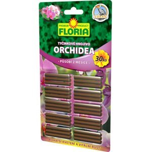 AGRO FLORIA Tyčinkové hnojivo pre orchidey 30 ks