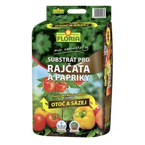 AGRO FLORIA Substrát pre paradajky a papriky 40 l