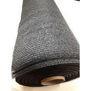 Juta Tieniaca tkanina 100% antracit - rolka 150 cm x 50 m (200 g)