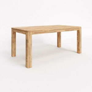 BMB RUBION s lubom - masívny dubový stôl 100 x 220 cm, dub masív