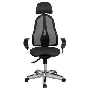 Topstar Topstar - obľúbená kancelárska stolička Sitness 45, plast + textil + kov