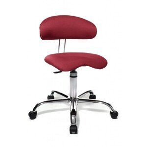 Topstar Topstar - kancelárska stolička Sitness 40 - červená, plast + textil + kov