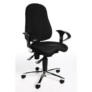 Topstar Topstar - kancelárska stolička Sitness 10 - čierna, plast + textil + kov