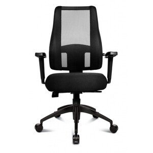 Topstar Topstar - kancelárska stolička Sitness Lady Deluxe - čierna, plast + textil + kov