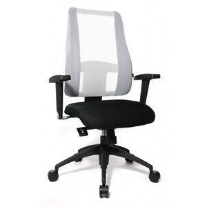 Topstar Topstar - kancelárska stolička Sitness Lady Deluxe - biela, plast + textil + kov