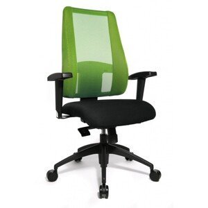 Topstar Topstar - kancelárska stolička Sitness Lady Deluxe - zelená, plast + textil + kov