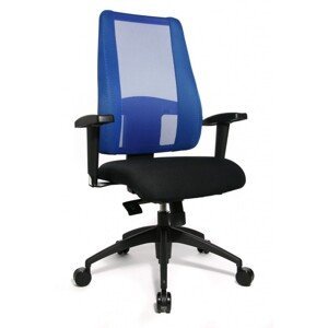 Topstar Topstar - kancelárska stolička Sitness Lady Deluxe - modrá, plast + textil + kov