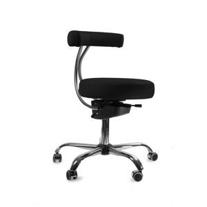 Spinergo MEDICAL Spinergo - aktívna stolička - čierna, plast + textil + kov