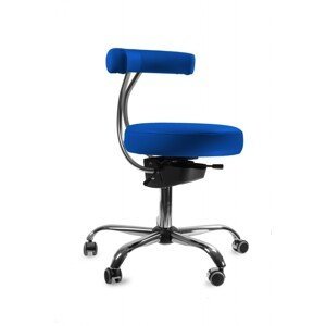 Spinergo MEDICAL Spinergo - aktívna stolička - modrá, plast + textil + kov
