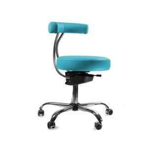 Spinergo MEDICAL Spinergo - aktívna stolička - tyrkysová, plast + textil + kov