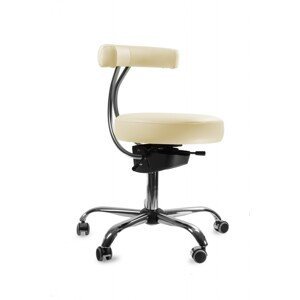 Spinergo MEDICAL Spinergo - aktívna stolička - krémová, plast + textil + kov