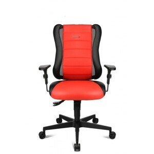 Topstar Topstar - herní stolička Sitness RS - červená, plast + textil + kov