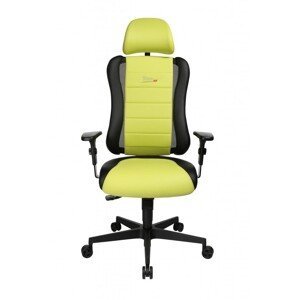 Topstar Topstar - herní stolička Sitness RS - s podhlavníkem zelená, plast + textil + kov