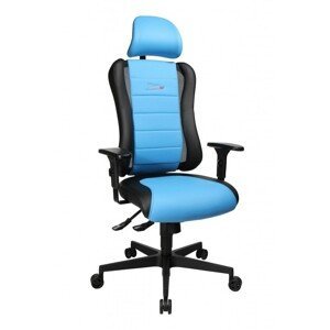 Topstar Topstar - herní stolička Sitness RS - s podhlavníkem modrá, plast + textil + kov