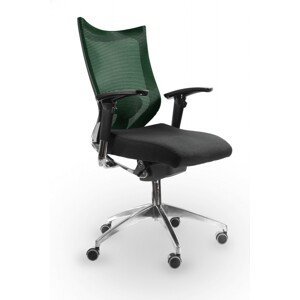 Spinergo OFFICE Spinergo - aktívna kancelárska stolička - zelená, plast + textil + kov