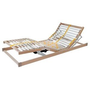 Ahorn DUOSTAR MOTOR - lamelový posteľný rošt s motorovým polohovaním 70 x 220 cm, brezové lamely + brezové nosníky