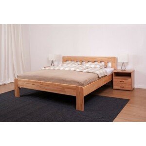 BMB ELLA DREAM - masívna dubová posteľ 180 x 200 cm, dub masív