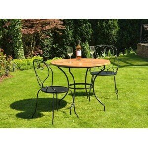 IRON-ART MONTPELIER - štvornohý záhradný stôl ∅ 85 cm - bez dosky, kov