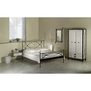 IRON-ART THOLEN - jednoducho krásna kovová posteľ 180 x 200 cm, kov