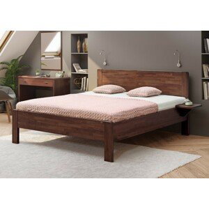 BMB SOFI XL - masívna dubová posteľ 160 x 200 cm, dub masív