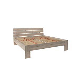 Ahorn Set IVONA - variabilná kombinácia postele 180 x 200 cm, roštov a matracov - set posteľ + 2 rošty, lamino