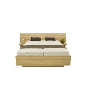 Ahorn SALINA - dvojlôžková posteľ so širokým čelom 180 x 210 cm, lamino