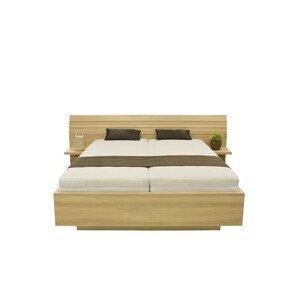 Ahorn SALINA - dvojlôžková posteľ so širokým čelom 160 x 210 cm, lamino