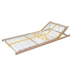 Ahorn DUOSTAR H - lamelový posteľný rošt s manuálnym polohovaním 100 x 220 cm, brezové lamely + brezové nosníky
