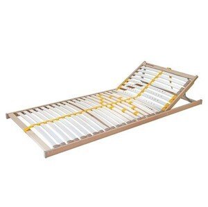 Ahorn DUOSTAR H - lamelový posteľný rošt s manuálnym polohovaním 90 x 220 cm, brezové lamely + brezové nosníky