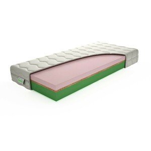 Texpol Pohodlný matrac ELASTIC -  obojstranný matrac s rôznymi stranami tuhosti 140 x 220 cm, snímateľný poťah