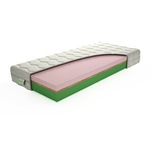 Texpol Pohodlný matrac ELASTIC -  obojstranný matrac s rôznymi stranami tuhosti 85 x 220 cm, snímateľný poťah