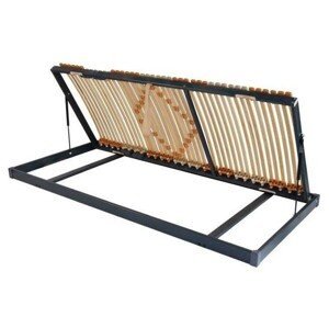 Ahorn TRIOFLEX kombi P PRAVÝ - prispôsobivý posteľný rošt s bočným výklopom 80 x 190 cm, brezové lamely + brezové nosníky