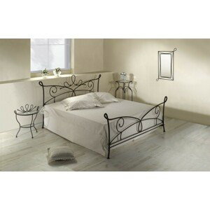 IRON-ART SIRACUSA - elegantná kovová posteľ 140 x 200 cm, kov