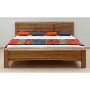 BMB VIOLA - masívna dubová posteľ 120 x 200 cm, dub masív