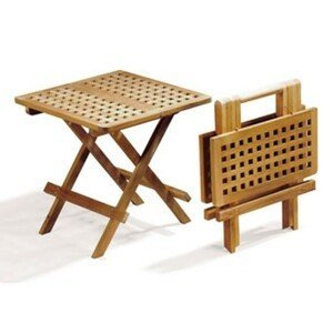 TEXIM PIKNIK TEAK - záhradný teakový skladací stolík, teak
