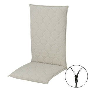 Doppler FUSION 2716 vysoký - polster na záhradnú stoličku a kreslo, bavlnená zmesová tkanina