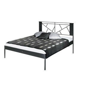 IRON-ART VALENCIA kanape - industriálna, loftová, dizajnová, kovová posteľ 160 x 200 cm, kov