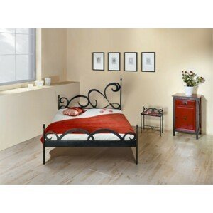 IRON-ART CARTAGENA - dizajnová kovová posteľ 160 x 200 cm, kov