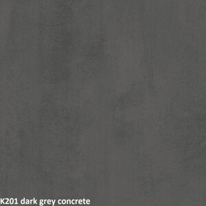 ArtExt Rohová pracovná doska - 38 mm FARBA PRACOVNEJ DOSKY: K201 dark grey concrete