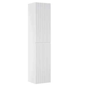 ArtCom Kúpeľňová zostava ICONIC WHITE TYP: Vysoká závesná skrinka 80-01: 35 x 160 x 33 cm