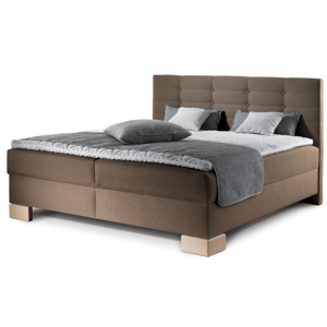 New Design Manželská posteľ VIANA | s topperom ROZMER: 180 x 200