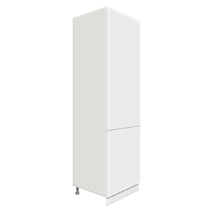 ArtExt Kuchynská skrinka vysoká pre vstavanú chladničku MALMO | D14DL 60 207 Farba dvierok: Ares white, Farba korpusu: Biela