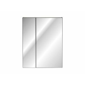 ArtCom Kúpeľňová zostava MONAKO GREY OAK Monako: Zrkadlová skrinka Monako 840 - 75 x 60 x 16 cm