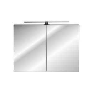 ArtCom Kúpeľňová zostava LEONARDO WHITE TYP: zrkadlová skrinka 84-90 2D: 90 x 65 x 16,8 cm