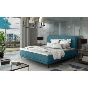 ArtElta Manželská posteľ ASTERIA | 160 x 200 cm FARBA: Modrá / Jasmine 85