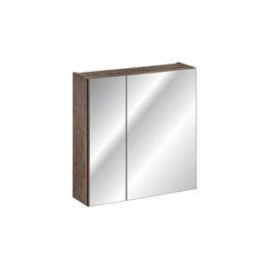 ArtCom Kúpeľňová zostava SANTA FE OAK TYP: zrkadlová skrinka 84-60-A-2D: 60 x 65 x 17 cm