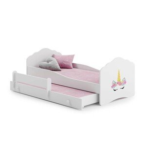 ArtAdrk Detská posteľ CASIMO II | s prístelkou PREVEDENIE: Jednorožec